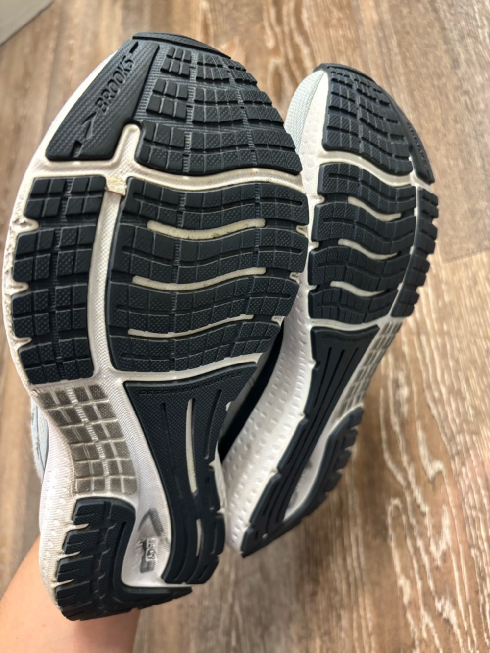 BROOKS GLYCERIN 19 women’s size 8 medium (B) Grey/Ombre/White - Picture 10 of 13